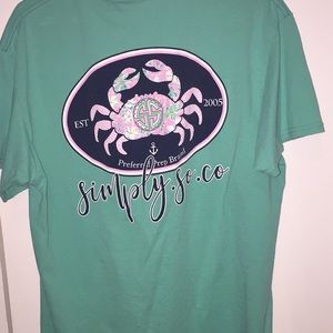 LAST CHANCE!! TEAL SIMPLY SOUTHERN SHIRT!!